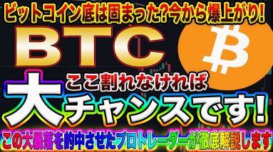 【BTCバブル継続!?】ビットコイン正念場!正しいポジションを取れれば億り人のチャンス!これからの値動きを徹底解説!【仮想通貨】