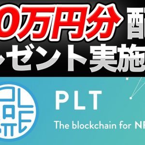 【PLT】100万円分を抽選でプレゼント 応募方法【コインチェックIEO】