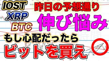【いまが買い時？】リップル…IOST…何を買おうか悩んだら今はとりあえずビットコインの理由