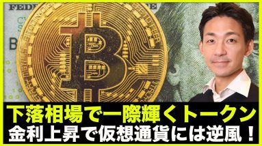 下落相場で輝くトークン！仮想通貨に不利な相場は継続か。