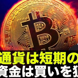 仮想通貨は短期警戒も、巨額資金は買いの好機を狙っている。