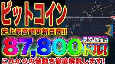 【爆上げ寸前】ビットコイン初の米ETF承認で6万ドル突破!このまま史上最高値更新か!?これからの値動きをプロトレーダーが徹底解説します!【仮想通貨】