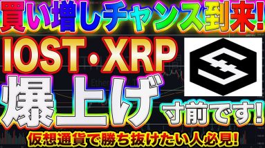 【爆上がり5秒前】ビットコイン下落の中、IOSTは今がチャンス!億り人になるチャンスは今しかない!