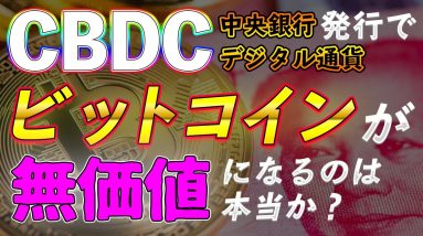 ビットコインの価値が無くなる？ デジタル人民元・デジタルユーロについて【仮想通貨】