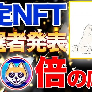 【当選者発表】注目NFTの抽選会！【応募者多数】