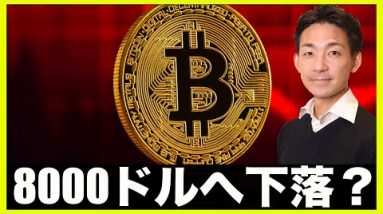 仮想通貨・ビットコインが8000へ下落？超有名投資家。