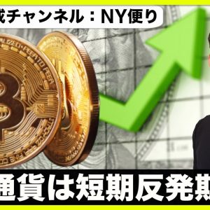 仮想通貨は短期反発⁉️長期は不安要素が多い！