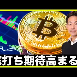 仮想通貨・ビットコインの底打ち期待高まる！