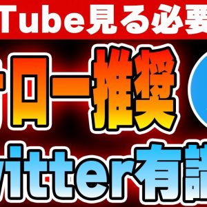 まだYouTubeで情報リサーチしてるの？乗り遅れたく無い人はTwitter見て下さい。