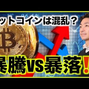 仮想通貨・ビットコインは暴騰と暴落で意見真っ二つ！