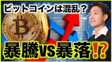 仮想通貨・ビットコインは暴騰と暴落で意見真っ二つ！