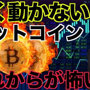 動かないビットコイン、今のうちです。