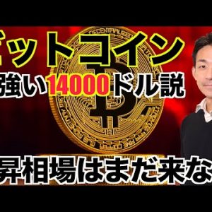 ビットコインは14000ドルまで下落？仮想通貨の上昇相場は遠い。