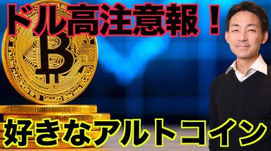 仮想通貨にドル高注意報。注目のアルトコイン。