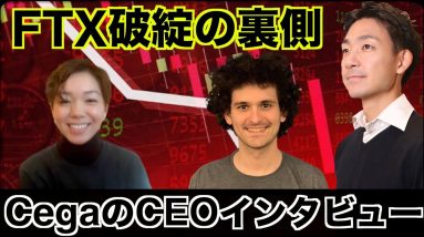 FTX破綻の裏側。CegaのCEOインタビュー第二弾。