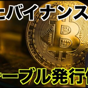 バイナンス攻撃再開！ステーブルコイン発行停止へ！