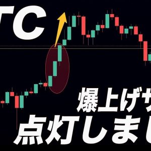 【4年でたった3回】月足確定でビットコイン爆上げサインが点灯。これから来る波に乗り遅れないでください!!【仮想通貨】【BTC】