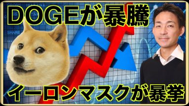 イーロンが暴挙！DOGEコインが暴騰！