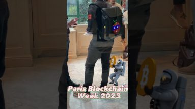 Paris blockchain week 2023の様子！ #ビットコイン #仮想通貨 #イベント