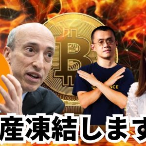 窮地に追い込まれたバイナンス！仮想通貨も法定通貨も凍結の可能性！