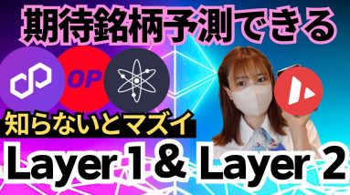 レイヤー1、2って何？！これを知るだけで今後の仮想通貨期待銘柄予測できるってホント？✨仮想通貨アカデミー/ビットコイン