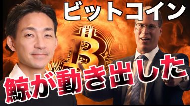 ビットコイン、鯨が動き出した。過熱感なき上昇！