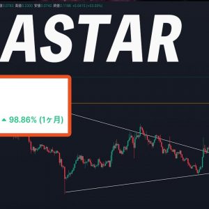 【乗り遅れ注意】遂にアスター大暴騰!!ビットコインとアスターのこれからの動きについて解説します【仮想通貨】