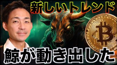 仮想通貨に新しいトレンド。鯨がビットコインを買い始めた。