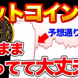 【予想通り急落】ビットコインの今後の立ち回りとは【※急落前に撮影】