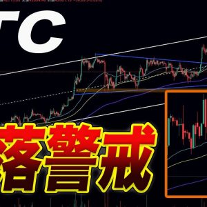 【上窓回収からの40,000ドル割れ注意】週足も絶望的な形で確定。ビットコインのこれからの動きを解説します。『仮想通貨』『BTC』