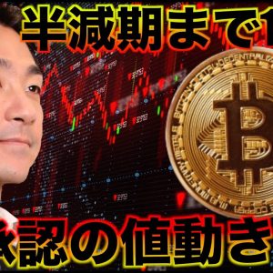 ビットコイン半減期まで100日！ETF承認後の値動きに注意！