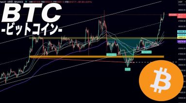 『BTC次の目標は51,000ドル付近』ビットコイン逆三尊からの暴騰。これからの動きを解説します。『仮想通貨』