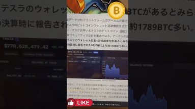 テスラが再びビットコイン購入？#ビットコイン #仮想通貨 #bitcoin #ucwnowre3u6ruw9mvdiajnca