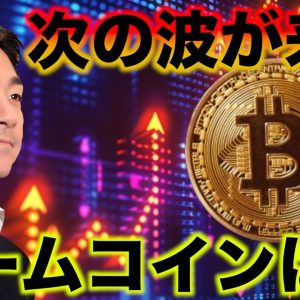 ビットコインに次の波が来る。ミームコインは悪？