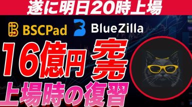 BSCPad・BlueZilla・Ape Terminalでも即完した＄CATAが遂に明日上場します。上場戦不安な方は見てください。『仮想通貨』