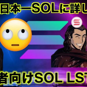 Solanaバリデーターに直撃インタビュー！SOLのLSTって何がいいの？