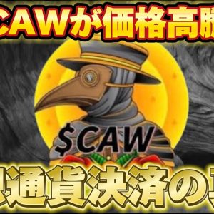 【CAW】X決済サービスはどうなる？？高騰or下落結論CAWの価格は高騰します#caw#shiba#shib#暗号資産#仮想通貨