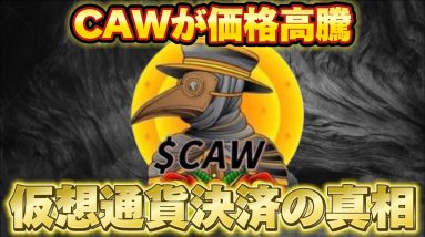 【CAW】X決済サービスはどうなる？？高騰or下落結論CAWの価格は高騰します#caw#shiba#shib#暗号資産#仮想通貨