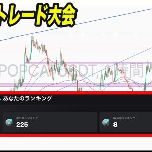 Bitgetのトレード大会が調子いいので解説します。『仮想通貨』『ビットコイン』