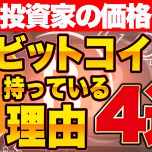 【価格予測】海外投資家がビットコインを持っている理由4選【仮想通貨】【エアドロ】