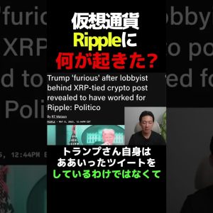 仮想通貨に政治の影？ #暗号資産 #ビットコイン