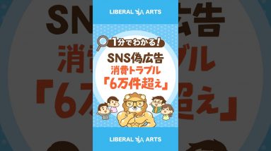 SNS関連の消費トラブル「6万件超え」偽広告が止まらず  #shorts