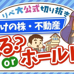 【永遠にくる質問】塩漬けにしてる株や不動産、どうすれば良いですか？【回答】ワシには答えられん【永遠シリーズ】【リベ大公式切り抜き】