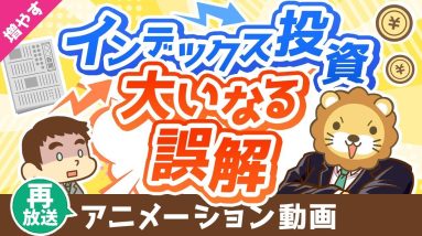 【再放送】【将来損します】「インデックス投資家は経済ニュースを見なくて良い」という誤解について語る【見るメリット5選】【増やす編】：（アニメ動画）第314回