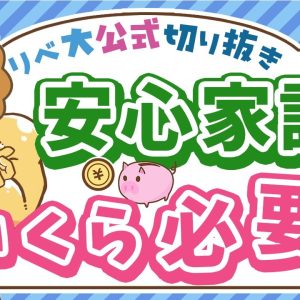【年収の○倍？】経済的に安心できる「ファイナンシャル・ウェルビーイング」について解説【リベ大公式切り抜き】