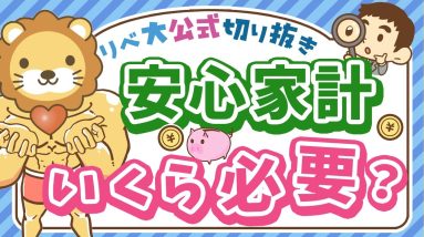 【年収の○倍？】経済的に安心できる「ファイナンシャル・ウェルビーイング」について解説【リベ大公式切り抜き】