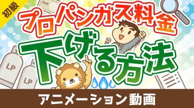 プロパンガス料金を下げる方法【お金の勉強 初級編】：（アニメ動画）第502回