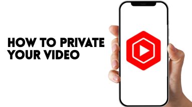 HOW TO PRIVATE YOUR VIDEO VIA YOUTUBE STUDIO APP